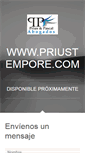 Mobile Screenshot of priustempore.com